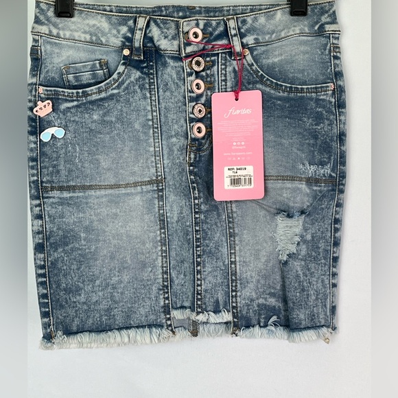 Fiaritas Colombian Skirt Jean Girls 16 Butt lifted - Picture 1 of 8